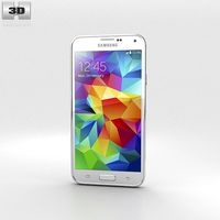 Samsung Galaxy S5 White3d model