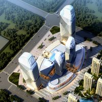 Skyscraper business center 0913d model