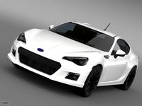 Subaru BRZ 2.0R ZC6 20123d model