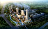 City shopping mall 0233d model