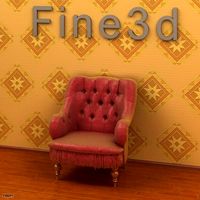 antique-09-Sofa-093d3d model