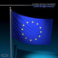 Flag European Union3d model