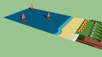 playa y camping