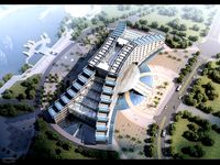3d building 8733d model