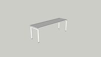 HighTower Four Cast Bench - Folding Model