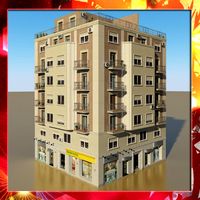 Low Poly Building 63d model