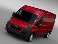 Citroen Relay Van L3H2 2006-20143d model