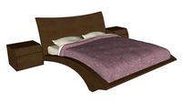 Cama y veladores Queen Size