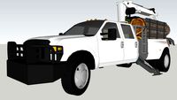 Ford F-550 Powerstroke Diesel V12 Heavy duty] Grapple/Forestry/Log truck