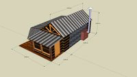Small sauna (bania) in GL project