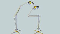 Arm lamp desk lamp Re-design 4 and 10