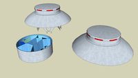 Saucer from 1960's TV Series 'The Invaders'