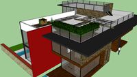 a nice modren house
