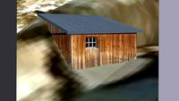 Cabane du Mountet Part 2 - utility building