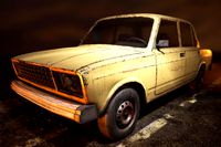 Modular. Old Car-01 (Scripted)