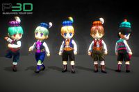 Fantasy RPG Child Boy