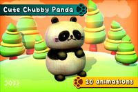 Cute Chubby Panda