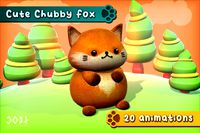 Cute Chubby Fox