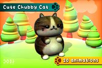 Cute Chubby Cat