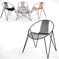 MADAME chair and table by roche bobois
