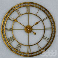 clock Wrought Iron