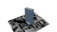 Model of the John Hancock Tower