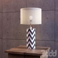 ZigZag desk lamp