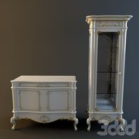 комод витрина rampoldi