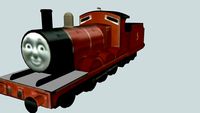 3D James the Red Engine model - TurboSquid 1896990