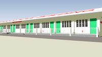 Rizal's One Storey School Building with 5 Rooms