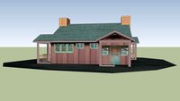 Zion Lodge cabin #8