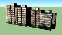 Mladeznicka 4,6,8,10, Apartment Building in Prague, Czech Republic