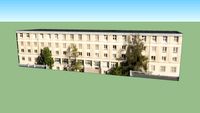 Gebouw in Warszawa, Polen