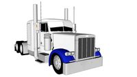 1998 Peterbilt 379EXHD Custom Flattop- #44533B