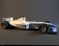 bolid f1 bmw3d model