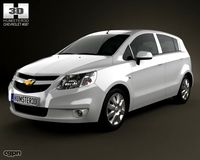 Chevrolet Sail hatchback 20123d model