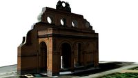 Berlin - Hauptportal des Anhalter Bahnhof