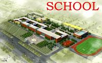 building 144 - completed school3d model