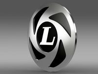 Ashok Leyland logo3d model