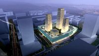 3d building 2143d model