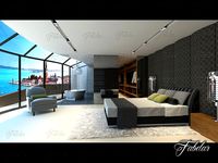 Bedroom 38 + bath3d model