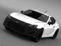 Toyota 86 RC 20123d model