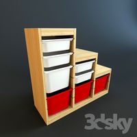 Toy storage system from Ikea