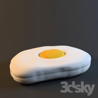 Pillow "Scrambled Eggs"