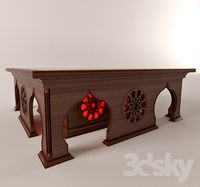 Oriental middle table