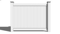 (Bufftech) Lexington Vinyl Fencing - 6 Ft. Height