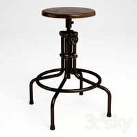 GRAMERCY HOME - ISAAC COUNTER HIGH STOOL 445.002C
