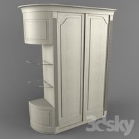 Corner cupboard