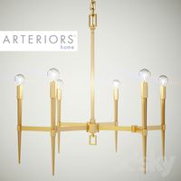 Auburn Antique Brass Chandelier from Arteriors