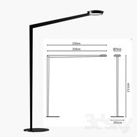 Floor lamp Fabbian F05C0102 Angle